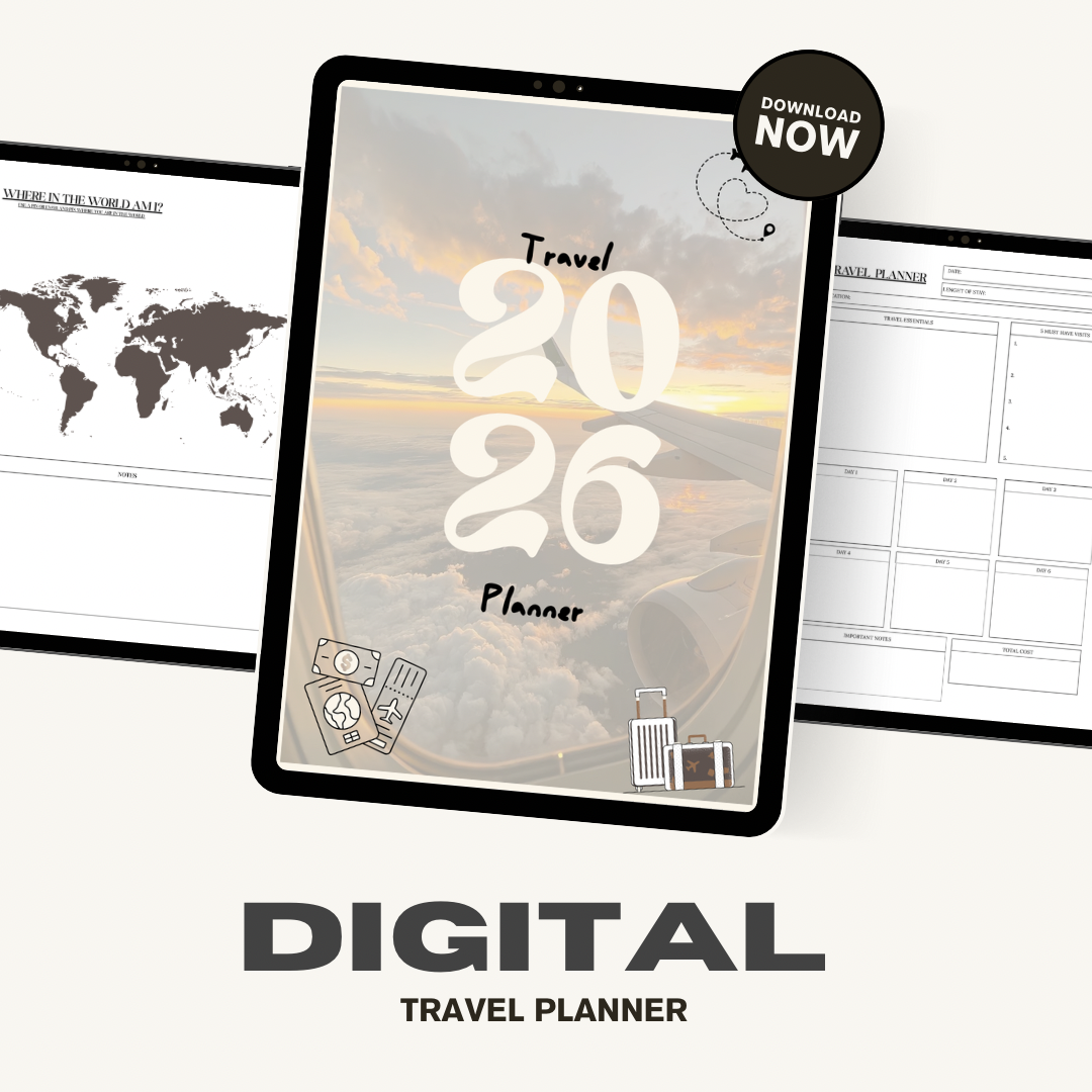 2026 Digital Travel Planner